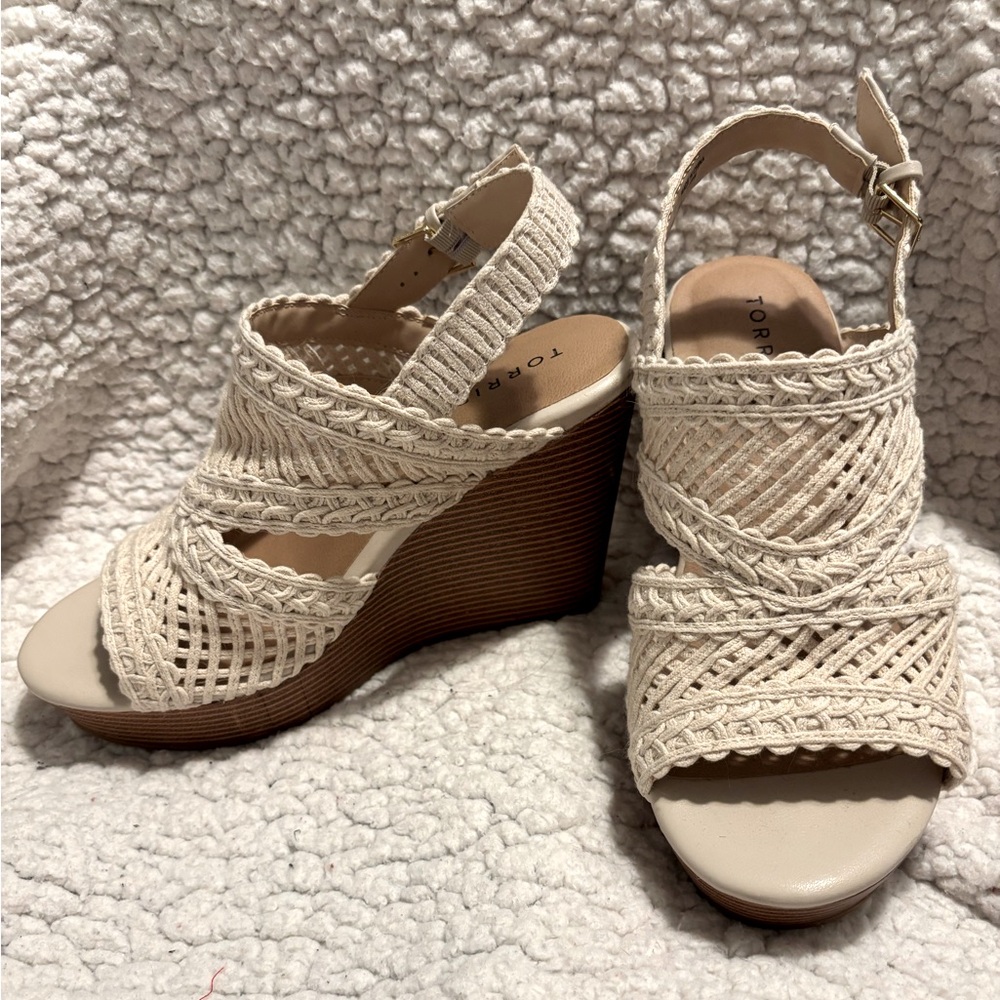 Torrid Macrame wedges